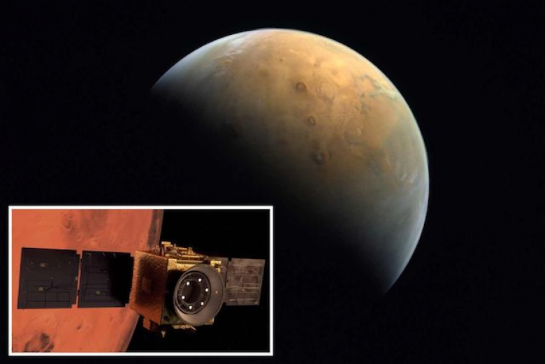 Арабын орнуудаас илгээсэн анхны “Hope” хөлөг Ангараг гарагийн гэрэл зургийг ирүүлжээ