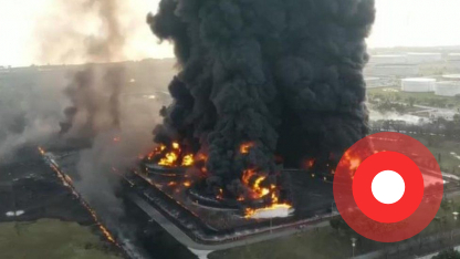 Индонези улсад газрын тосны хийн үйлдвэр ДЭЛБЭРЧ, 20 хүн шархаджээ