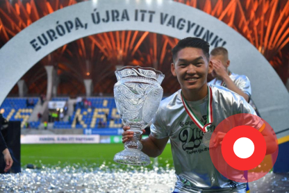 Монгол хөл бөмбөгчин Унгарын лигээс МӨНГӨН медаль хүртлээ