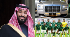 Саудын Арабын ханхүү шигшээ багийн гишүүн бүрд Rolls-Royce машин бэлэглэжээ