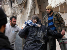 Турк, Сирийн гамшигт амиа алдсан хүний тоо 7800 давлаа