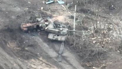 Оросын зэвсэгт хүчин Авдеевка чиглэлд дахин нэг Abrams танкийг устгажээ